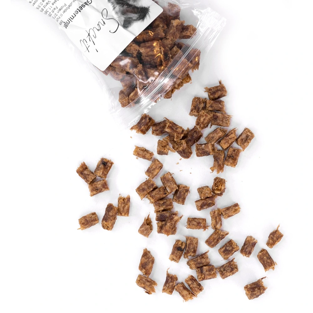 Snackit Bløde Gåse terninger 100 g - kornfri hundesnacks