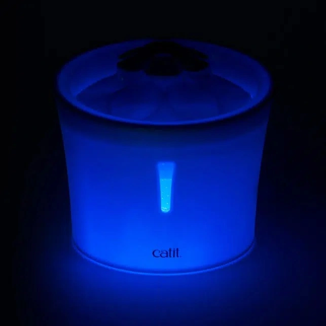 Catit Senses 2.0 Flower Fountain (drikkeautomat) 3 L med LED