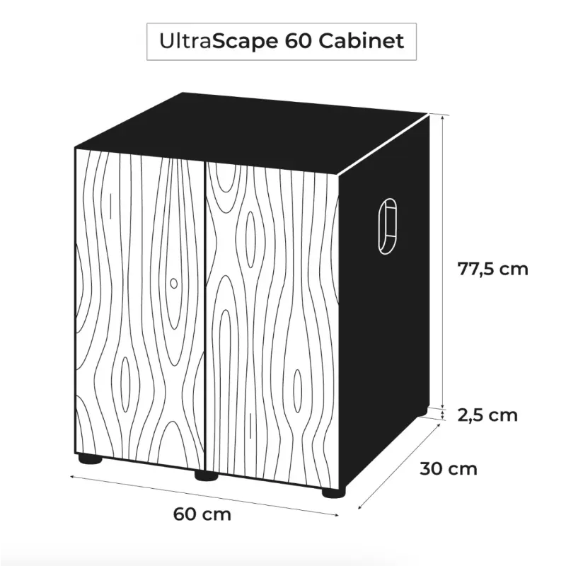 AquaEl Cabinet Ultra Scape 60 Forest