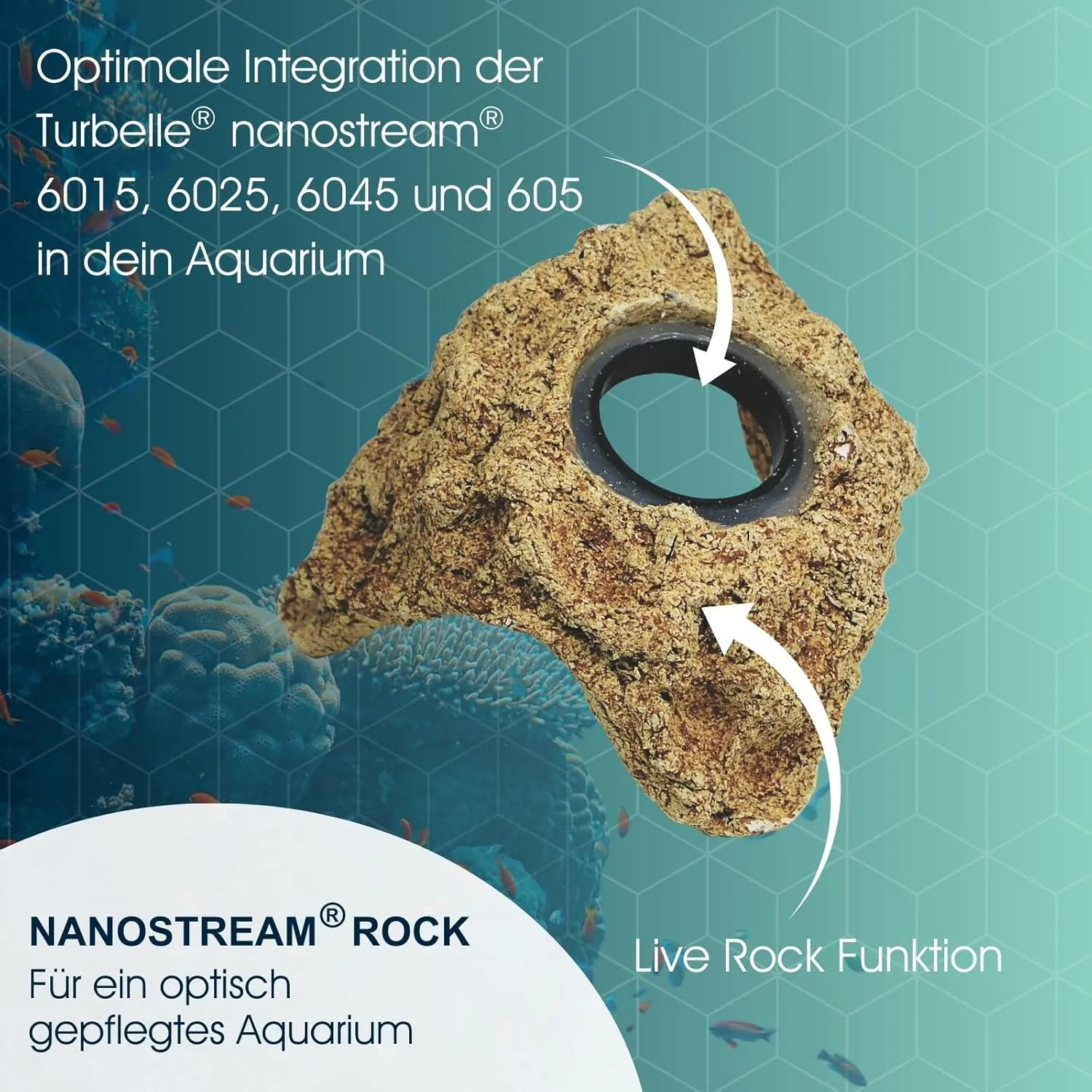 Tunze Nano Stream rock - Klippe pumpeskjuler