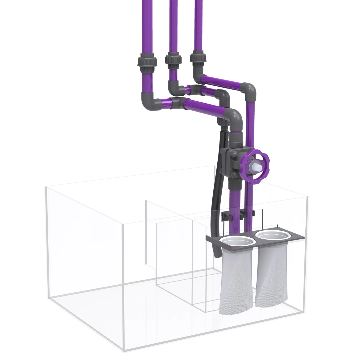 Nyos Opus 440 G2 Koralrevsakvarium Proline Grå