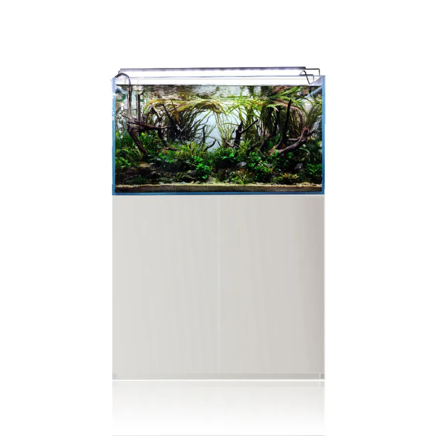 Optical White Glas Akvarium 230 Liter