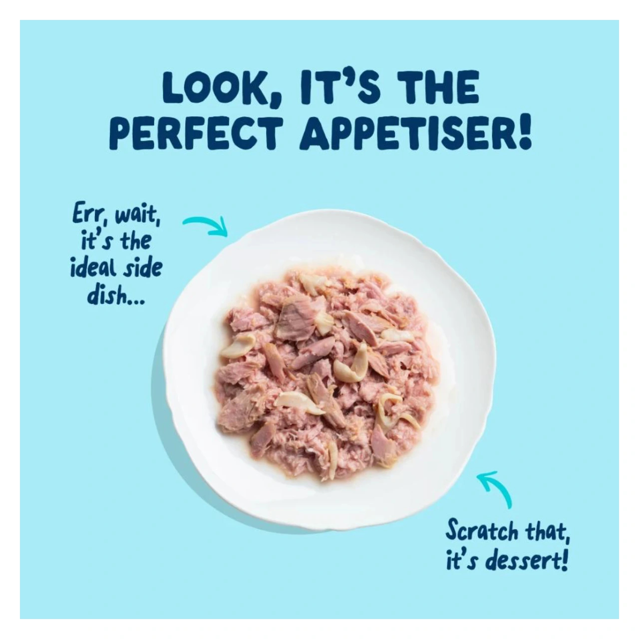 Edgard & Cooper kattefilet med tun og blæksprutte 70 g