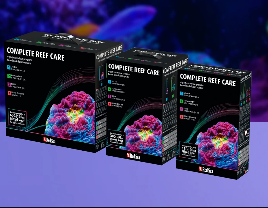 Red Sea Complete Reef Care Pack Medium 300 L RCP 4 Parts