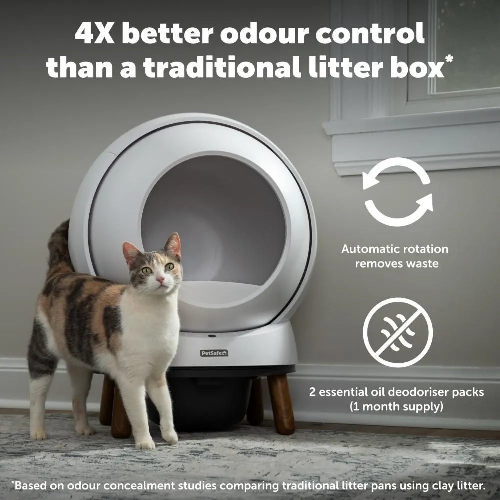 Ecom Smartspin Auto Litter Box Automatisk Kattetoilet ZAL10-17986