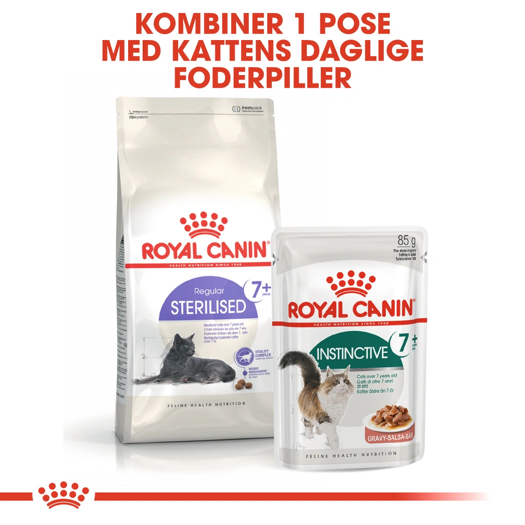 Royal Canin Instinctive +7 Sovs - vådfoder 85 g