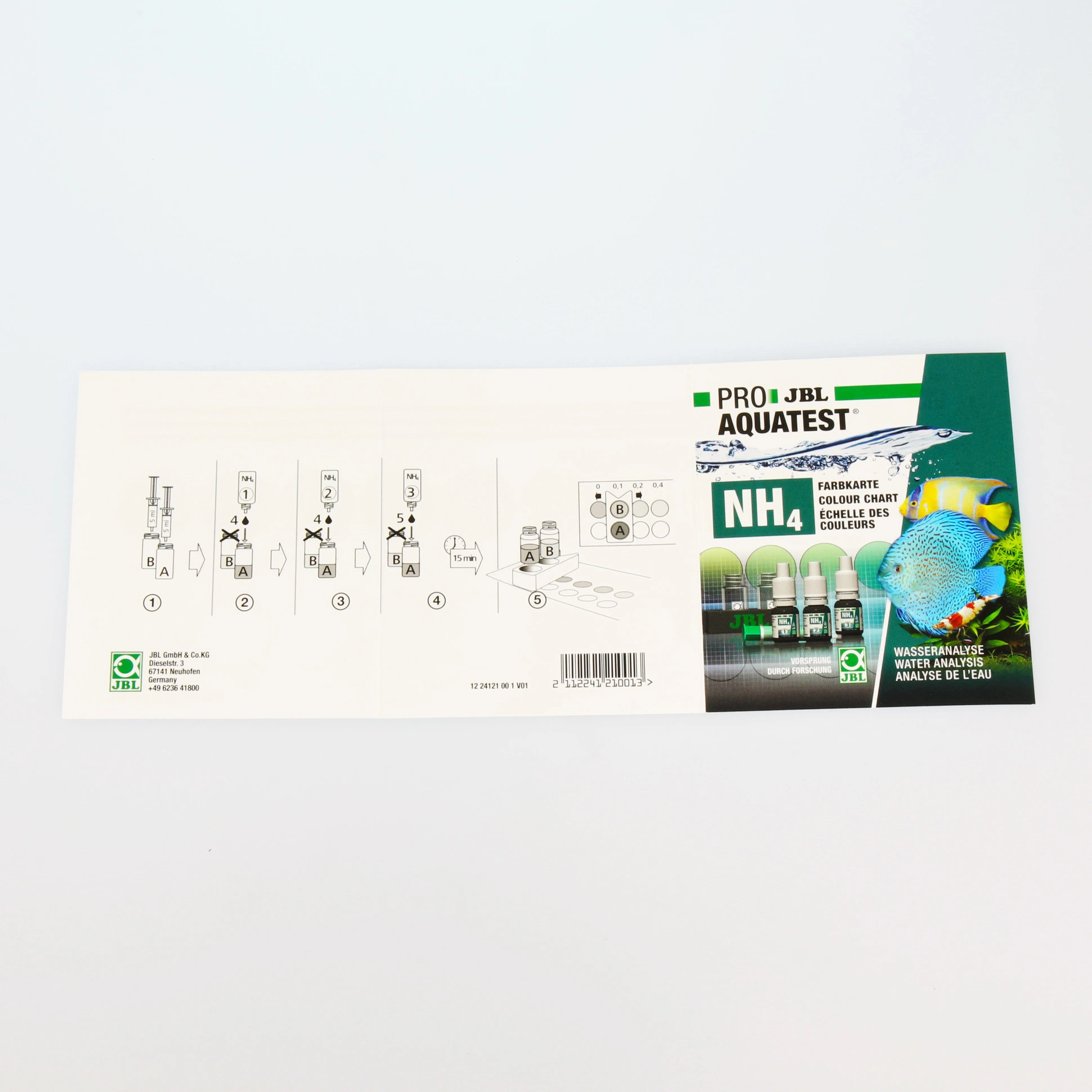 JBL Pro Aquatest Ammonium testsæt NH4