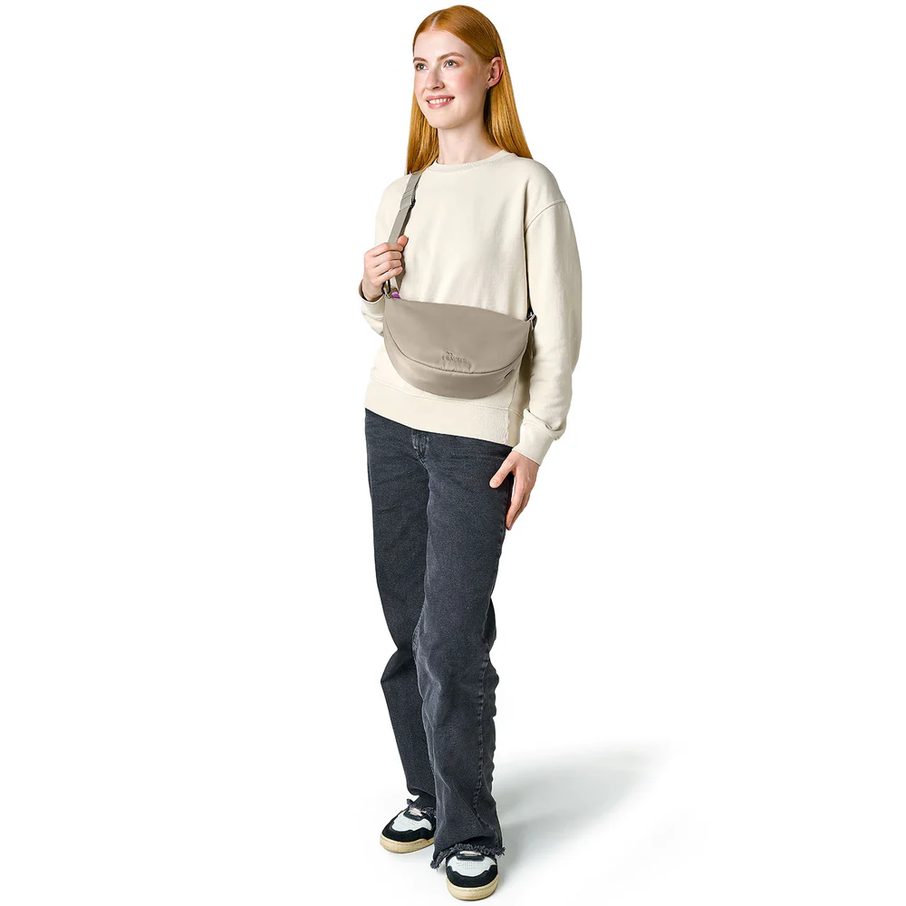 Hunter Crossbody taske Charlotte i grå