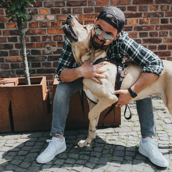 Hunter Hundesele Aalborg Sort M-L/2 - 62-90 cm bryst/hals