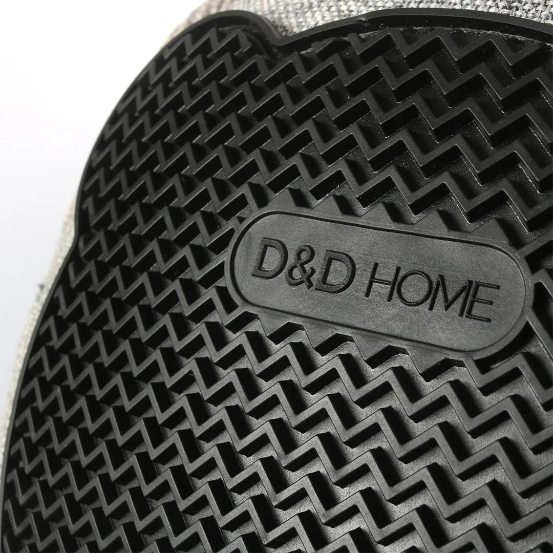 D&D Home Bobo Grey Oxford 18x19 cm - hundelegetøj med pivelyd og TPR