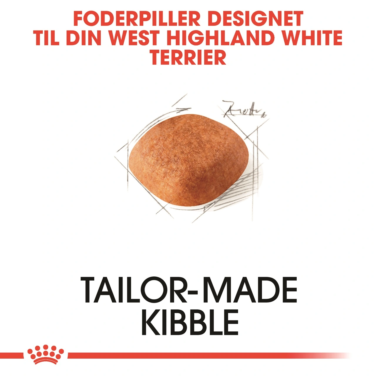 Royal Canin West Highland White Terrier Adult 3 kg - tørfoder til Westie
