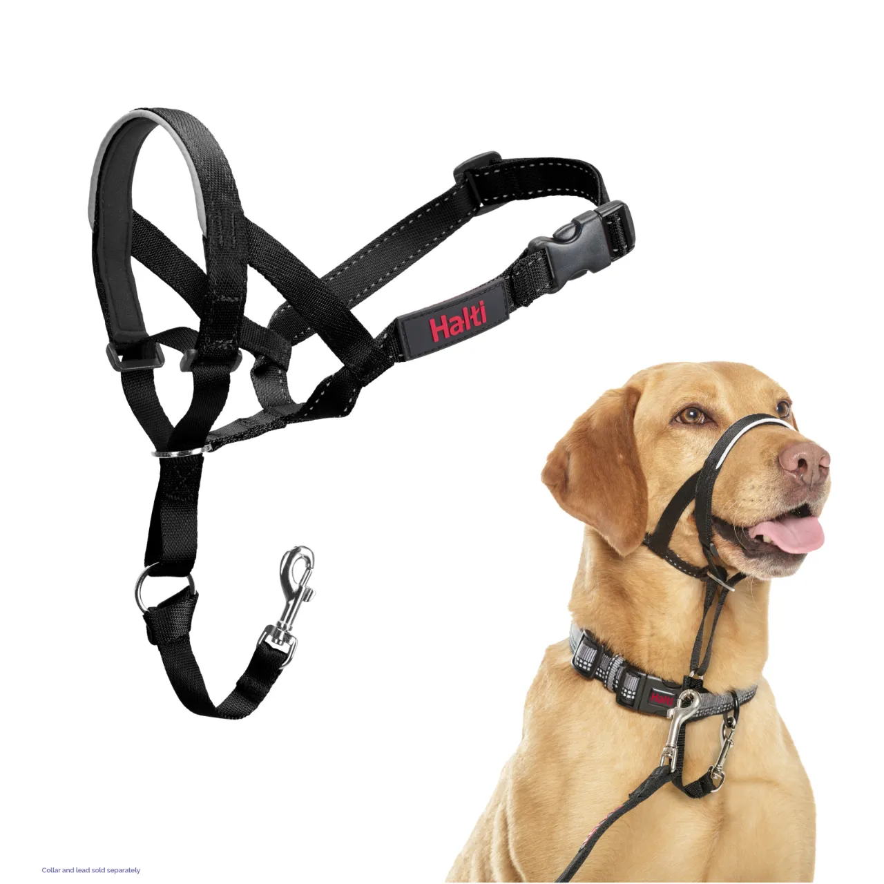 Halti OptiFit snudesele til hund medium nr 3