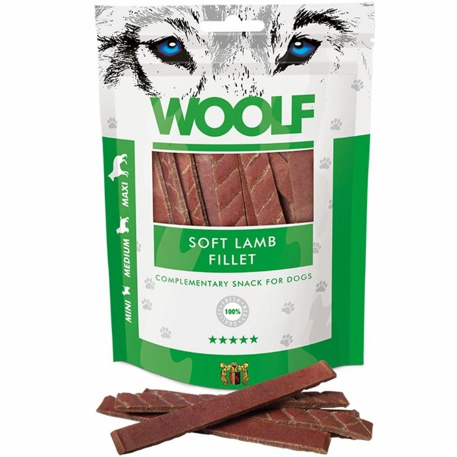 Woolf Hundesnack Blød Lammefilet
