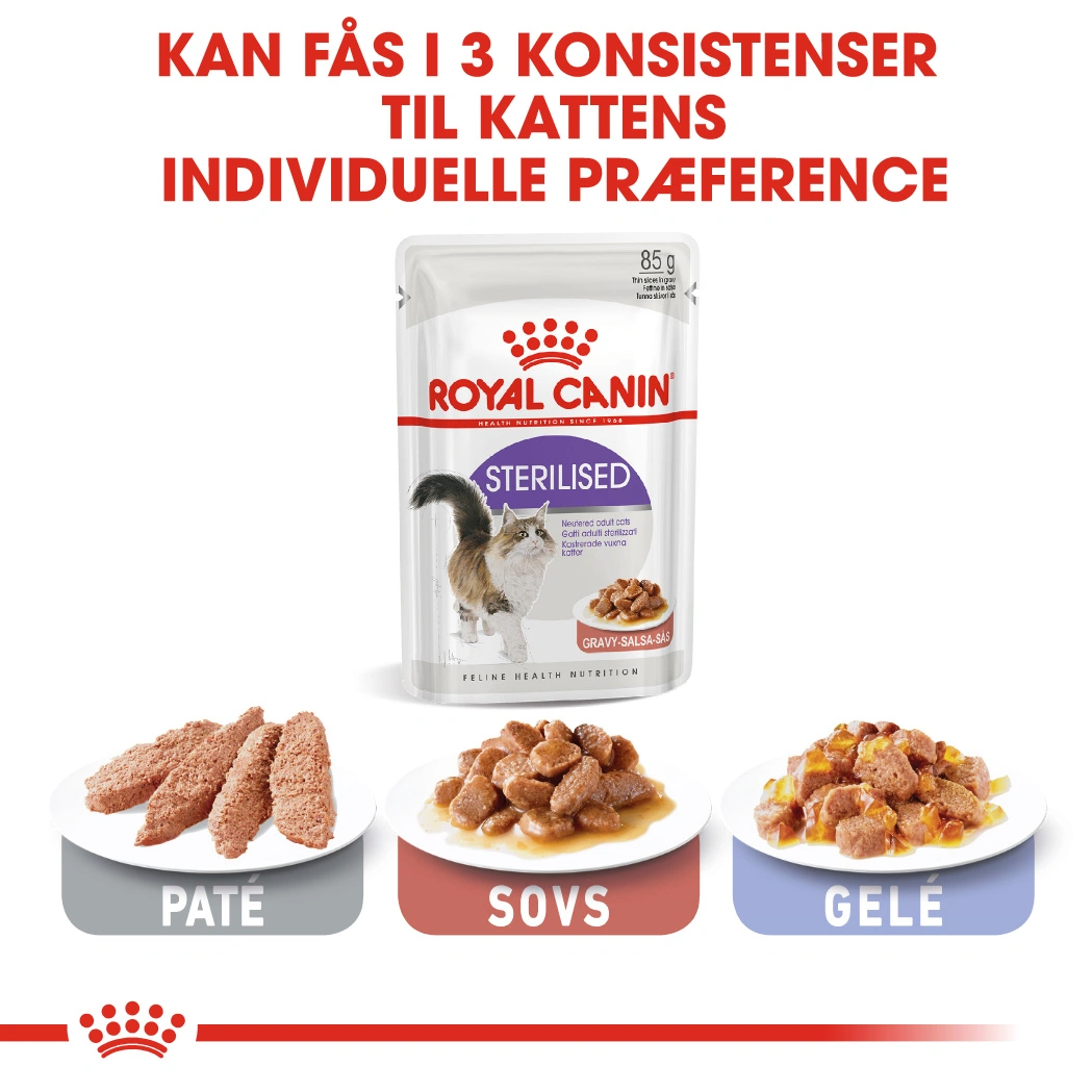 Royal Canin Sterilised Sovs - vådfoder 85 g