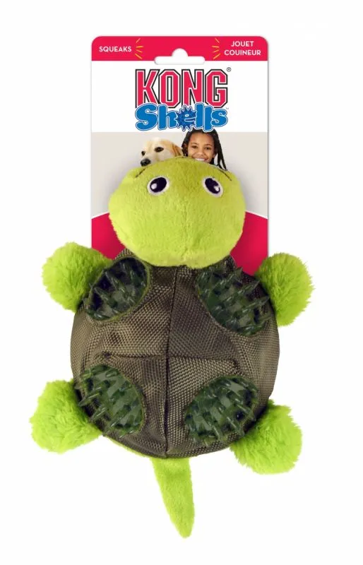 KONG Shells Turtle Large - bamse til hunde
