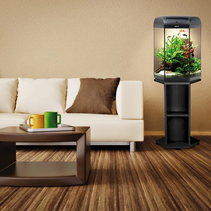 AquaEl Hexa begyndersæt 60 liter LED