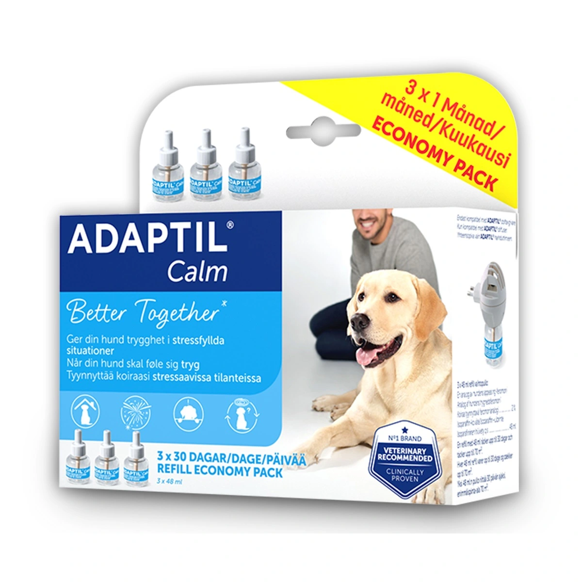 Adaptil Calm Home Refill 3 x 48 ml