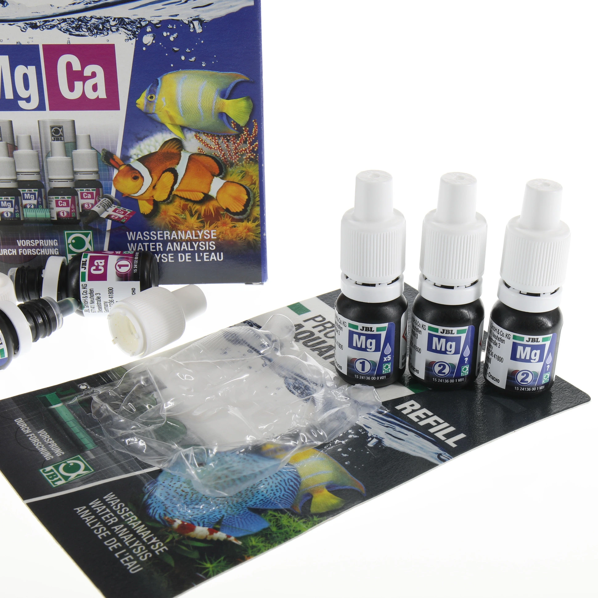 JBL Proaquatest Magnesium Calcium Testsæt MG og CA