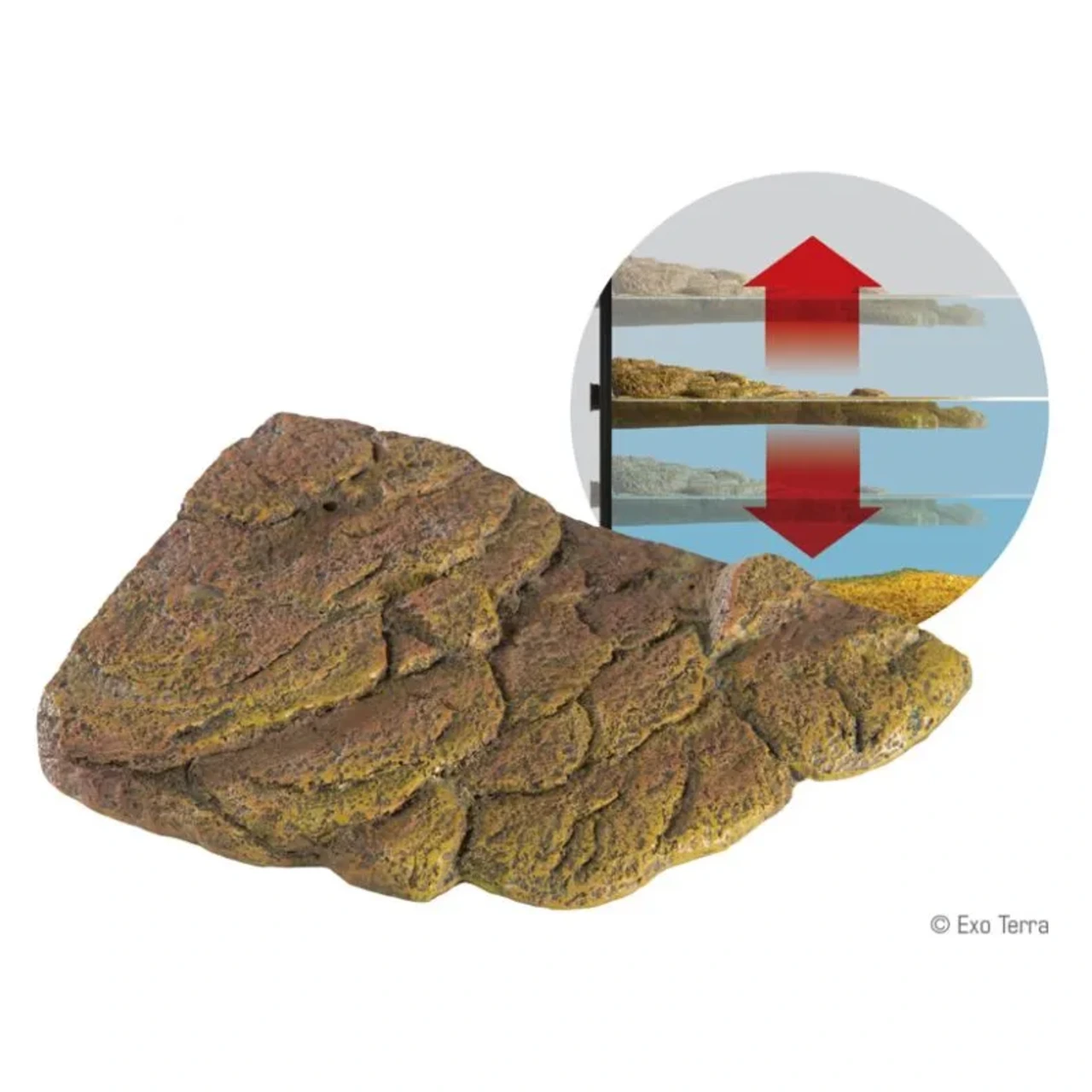 Exo Terra Turtle Bank med magnet medium