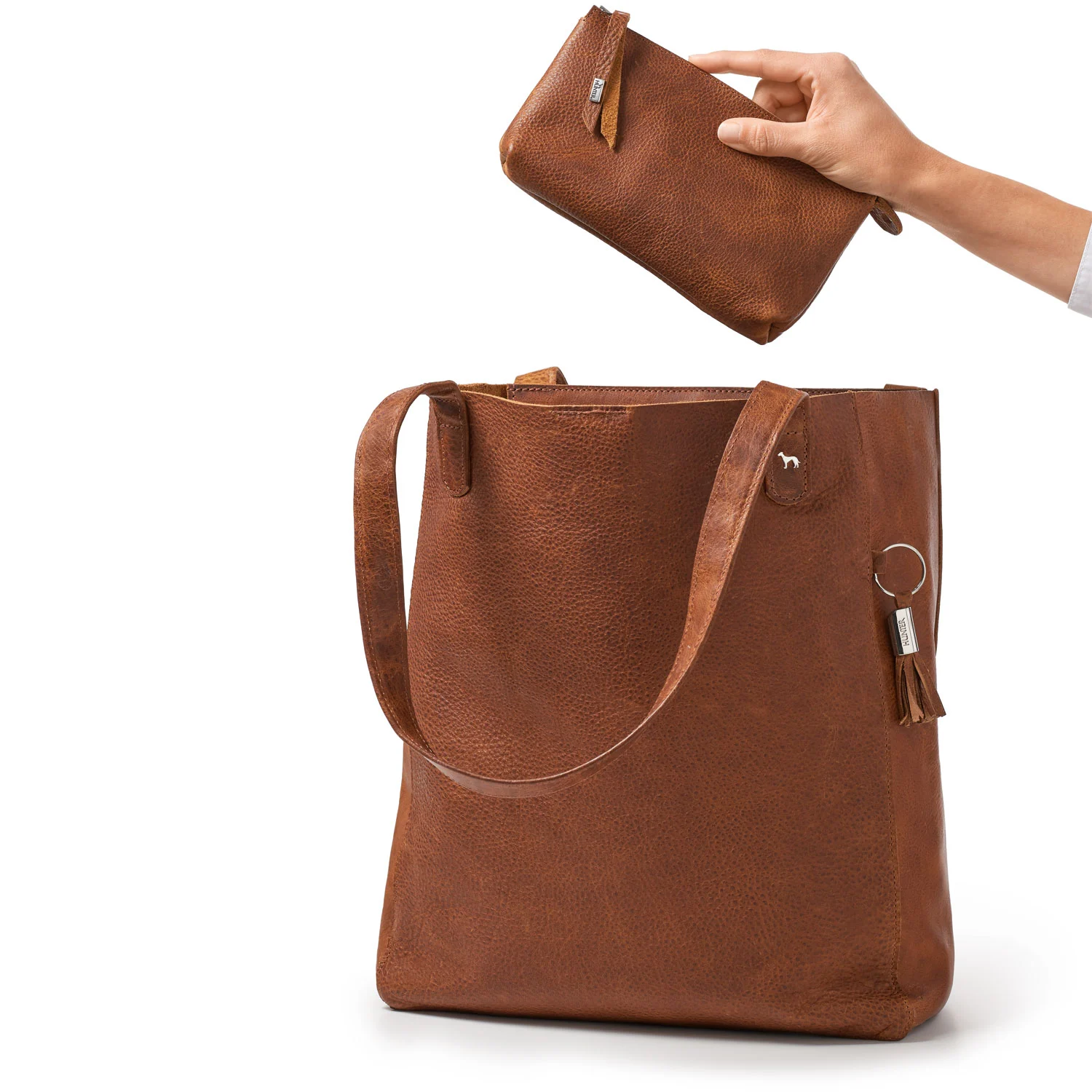 Hunter Shopper Milano Cognac