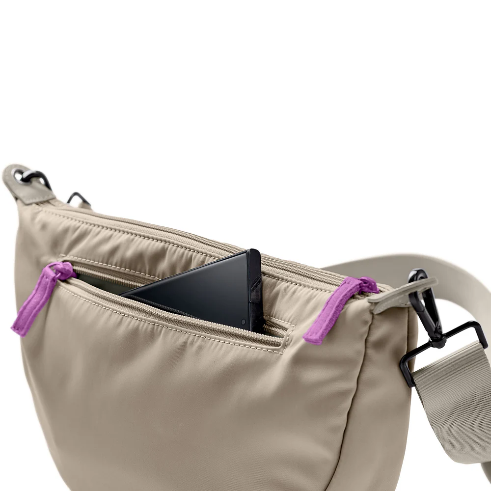 Hunter Crossbody taske Charlotte i grå