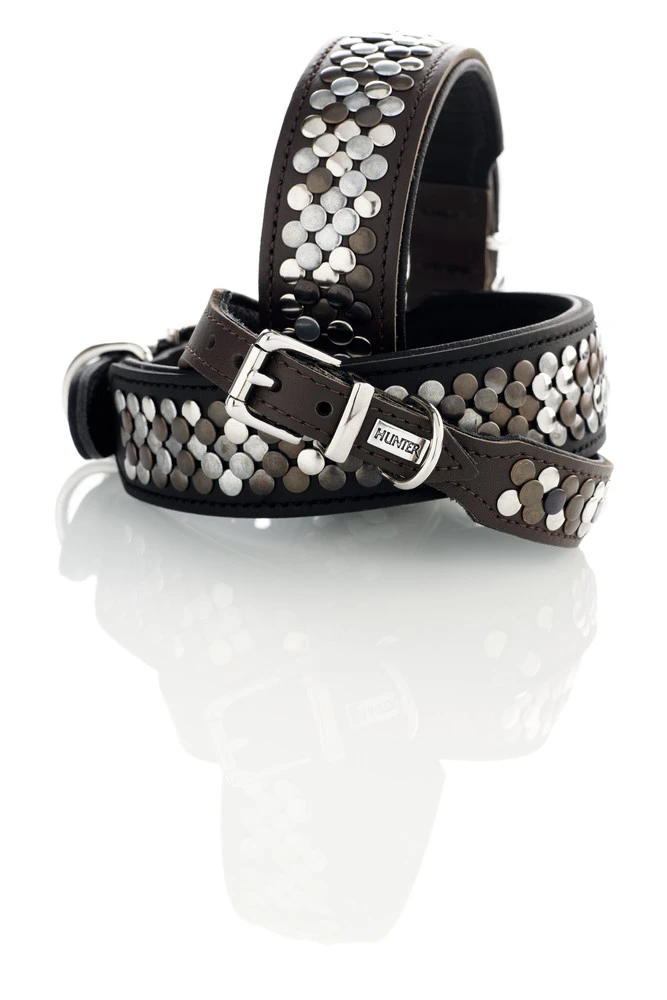 Hunter Halsbånd Arizona 42 Sort - 35-39,5 cm
