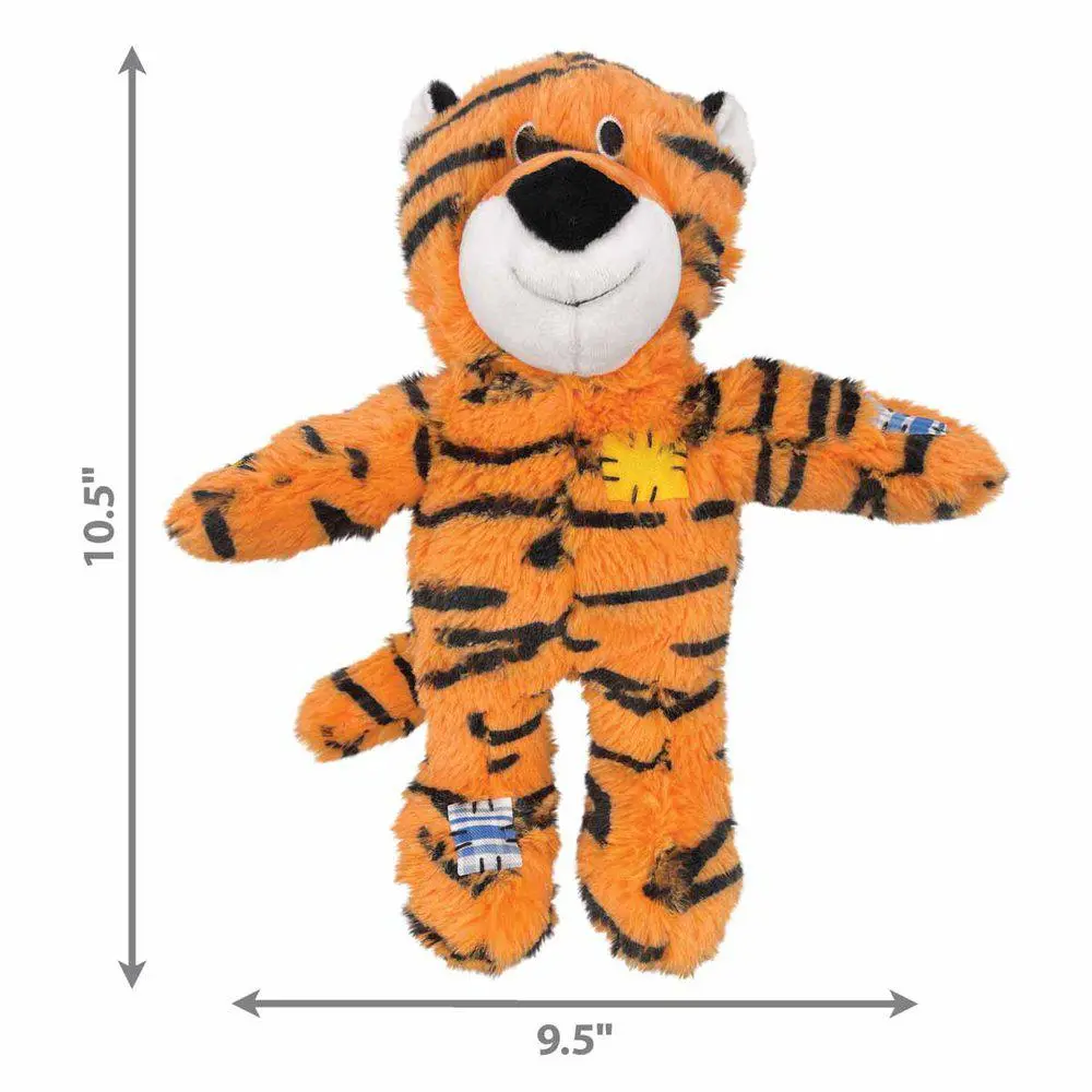 KONG Wild Knots Tiger M/L 26x25,5x11 cm - bamse til hunde