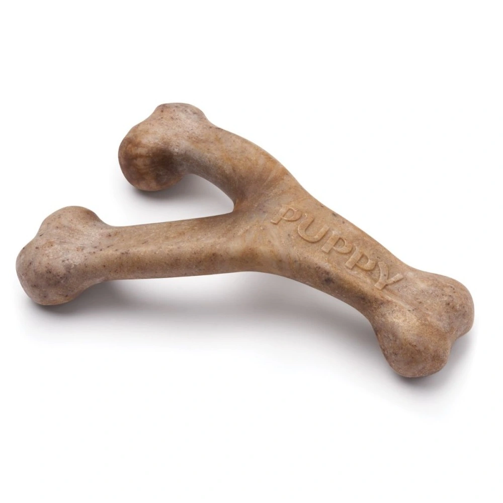 Benebone Puppy Wishbone Bacon M - hvalpe tyggeben med bacon