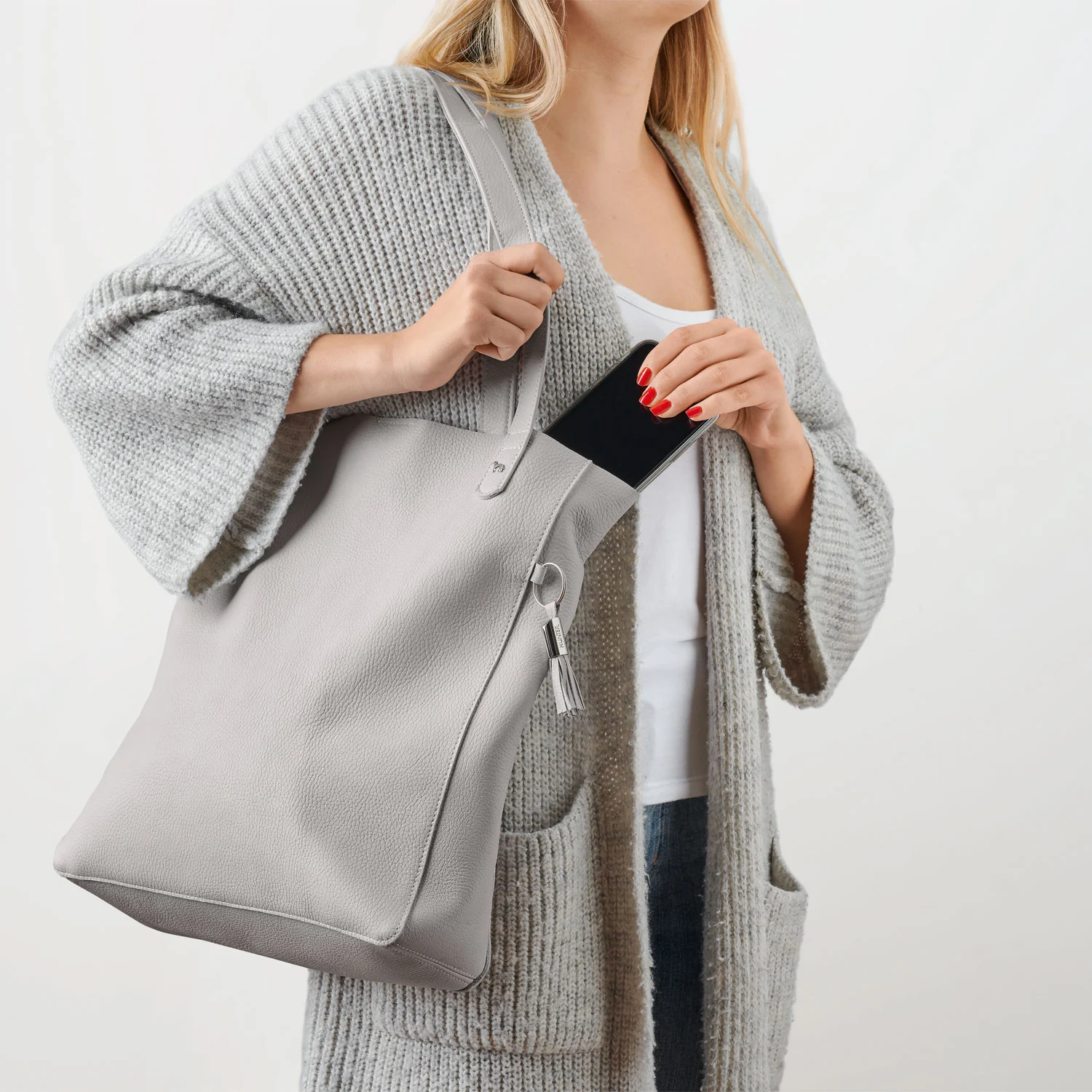 Hunter Shopper Milano Light Grey