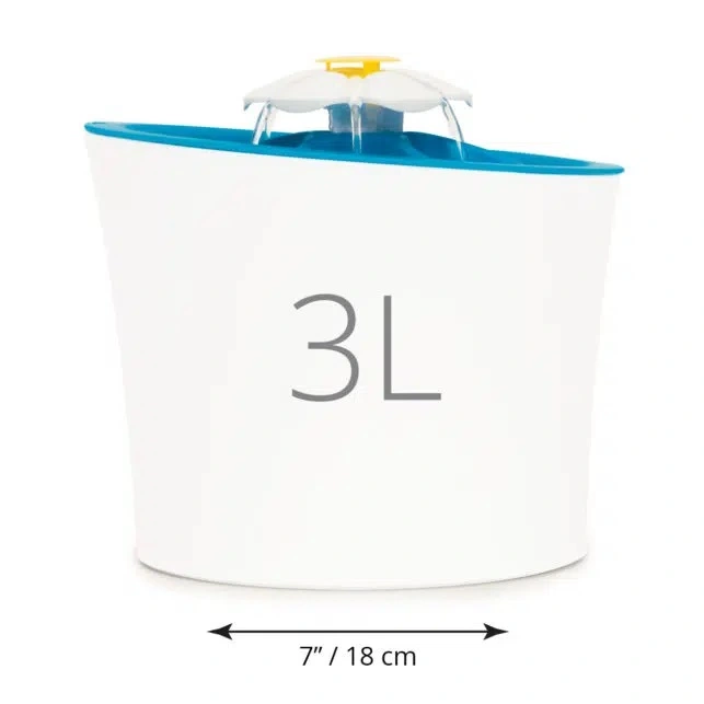 Catit Senses 2.0 Flower Fountain (drikkeautomat) 3 L med LED