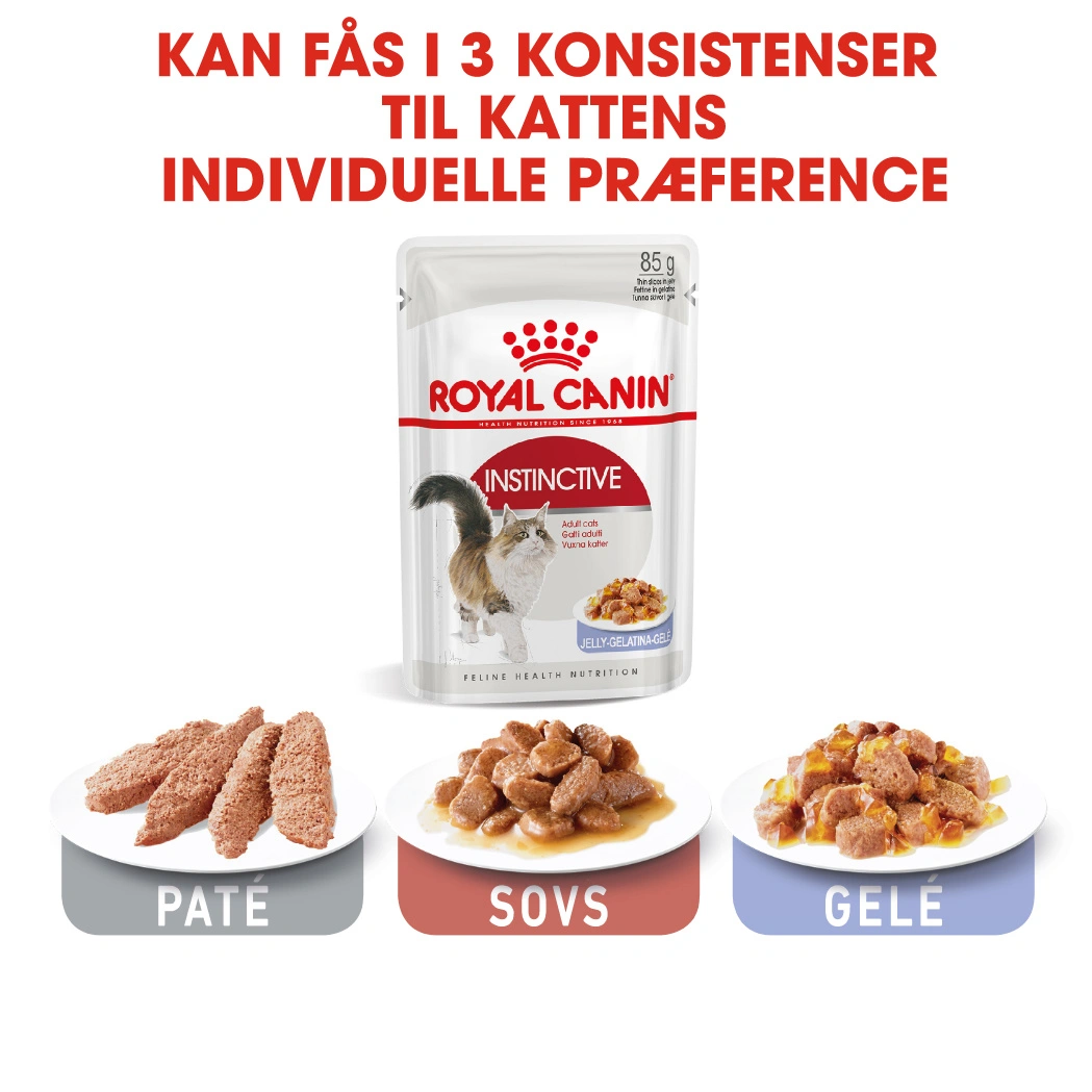 Royal Canin Instinctive Jelly - vådfoder 85 g