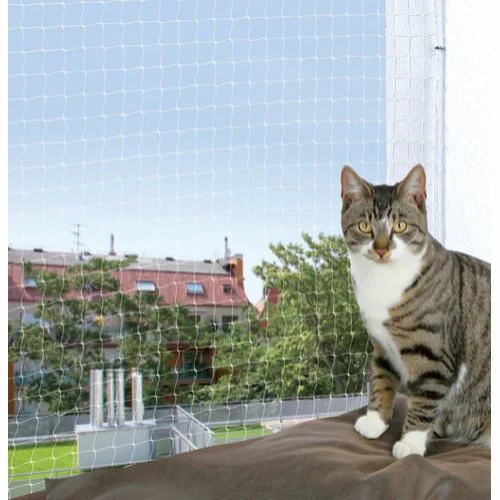 Trixie Kattebeskyttelses net Hvid 8x3 m