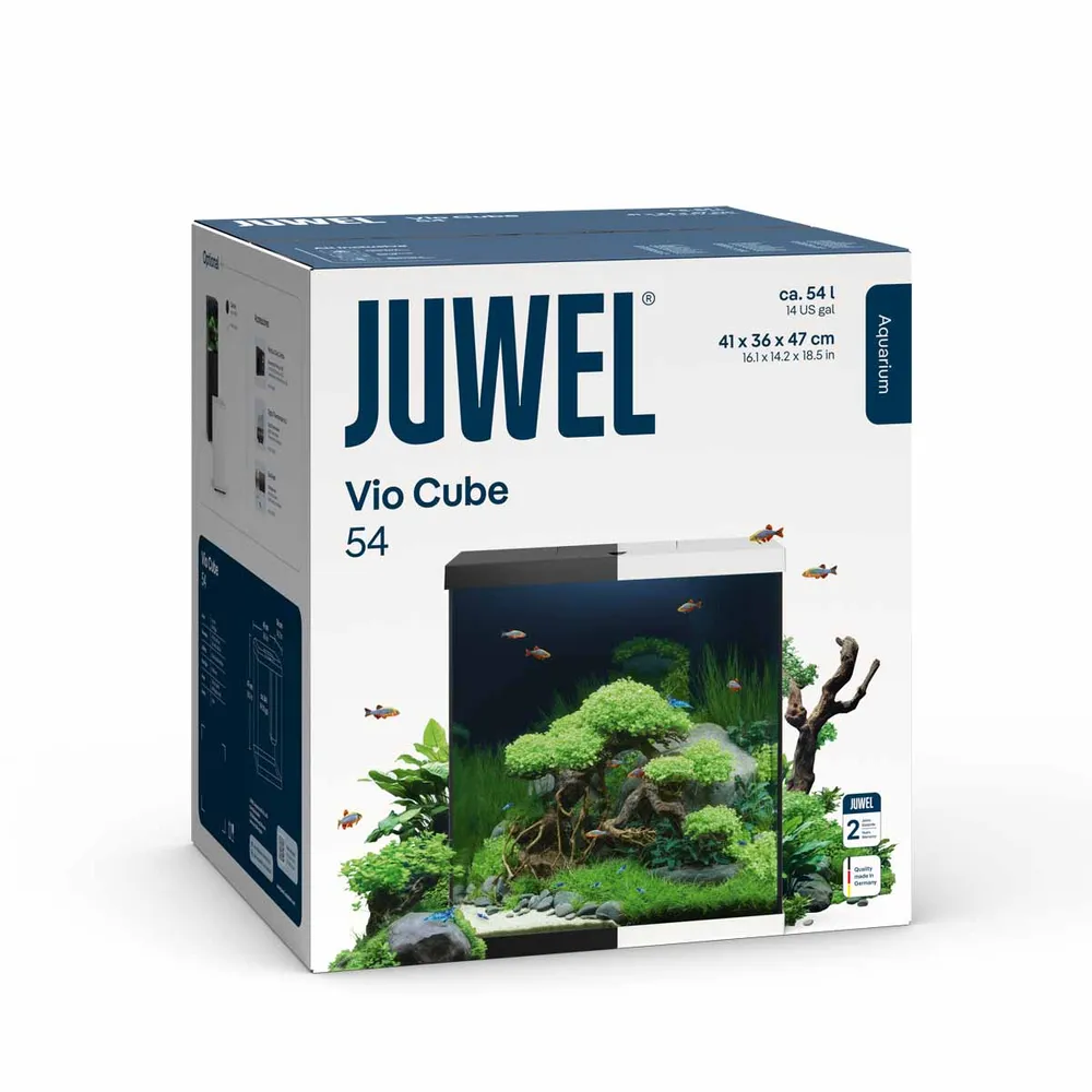Juwel Akvarium Vio Cube 54 Sort 41x36x47 cm