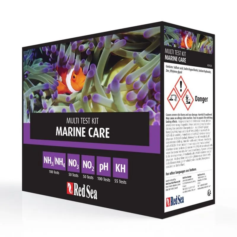 Red Sea MCP Marine Care Test