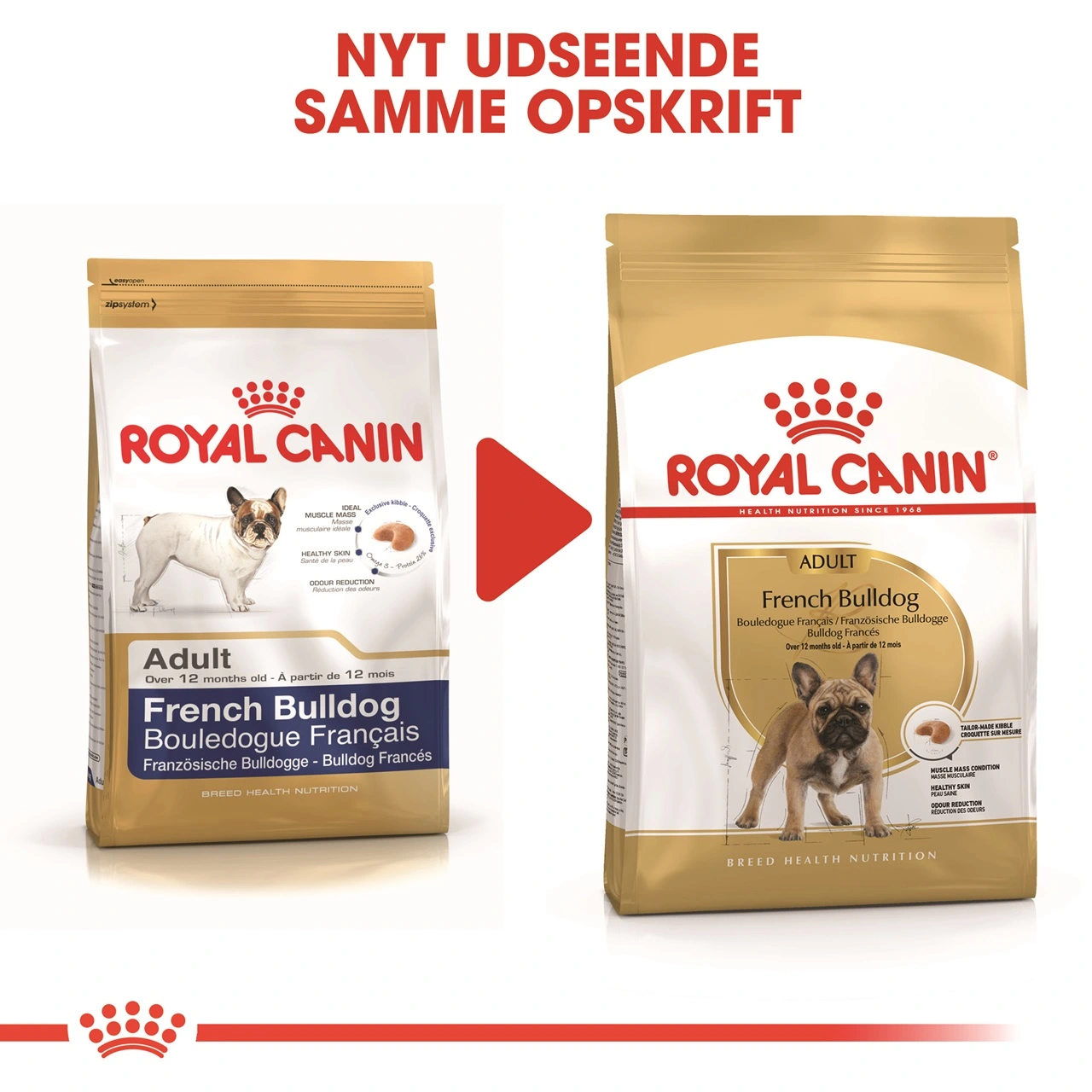Royal Canin French Bulldog Adult 3 kg - tørfoder til voksne hunde