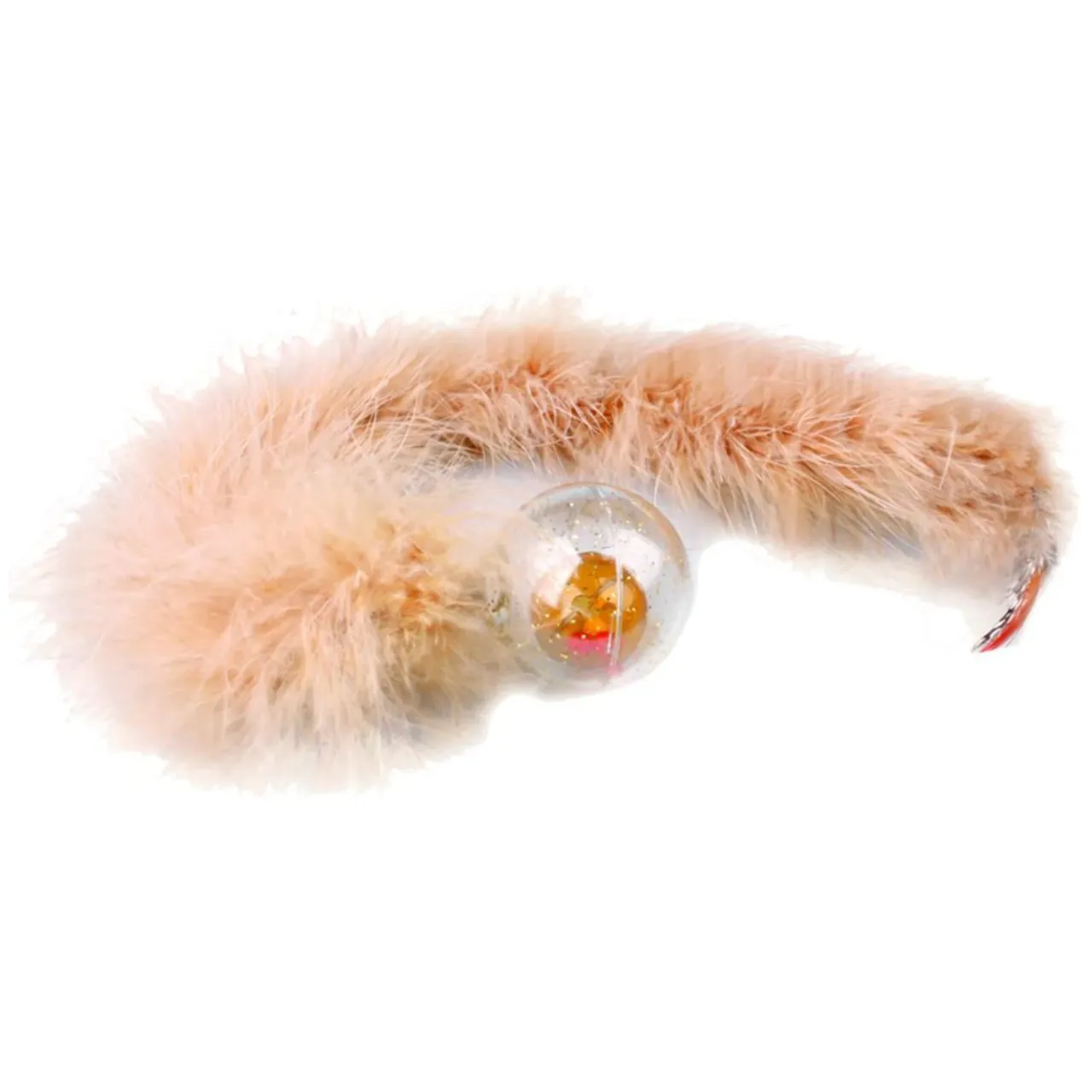 Flamingo Shaky Boa kattelegetøj med bold