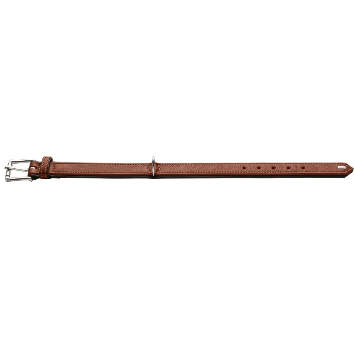 Hunter Canadian UP Hundehalsbånd M 55 Sort/Cognac - 42-48 cm