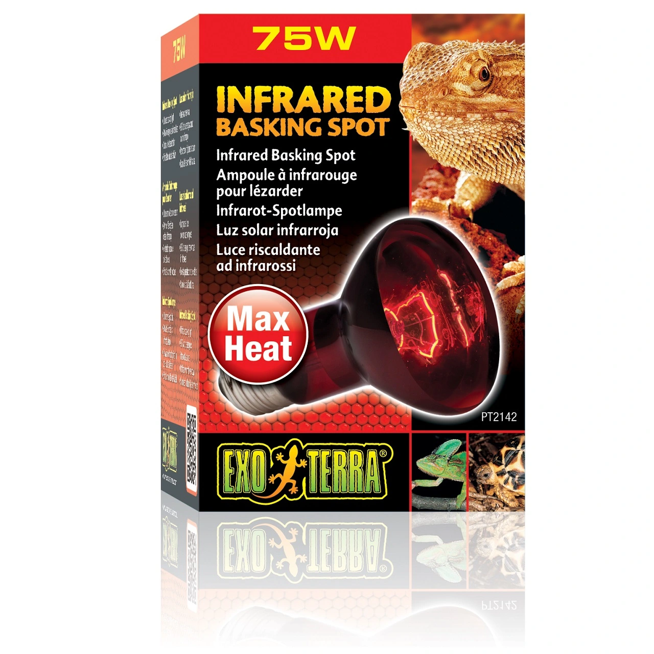 Exo Terra Heat Glo Infrarød spot 75 w