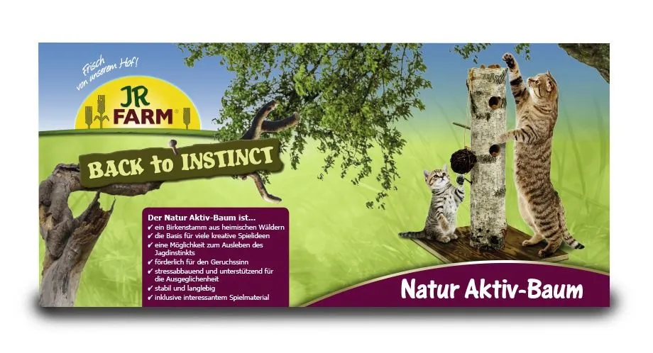 JR Farm Kat Naturligt Aktivitetstræ