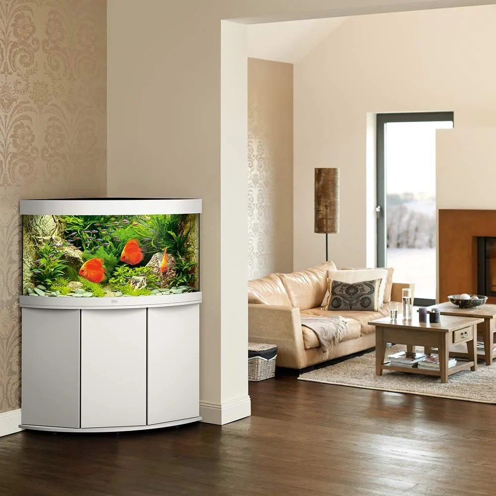 Juwel Trigon 350 Hvidt Akvarium