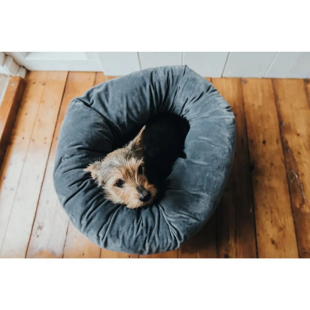 Hunter Miranda donut seng M Ø 50 cm Mørkegrå