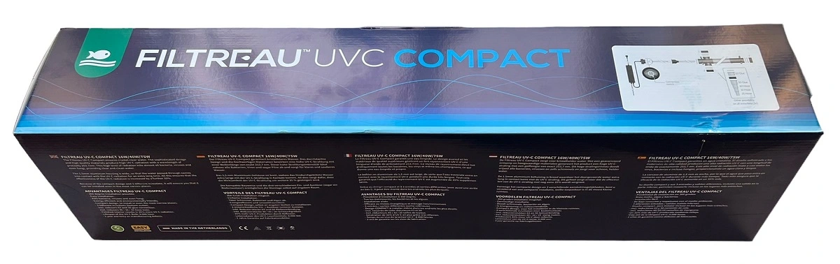 Filtreau UV-C Compact 16 watt UVC Lys TILBUD