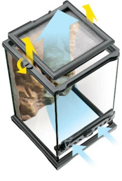 ExoTerra Terrarium Nano 20x20x30 cm 12 Liter