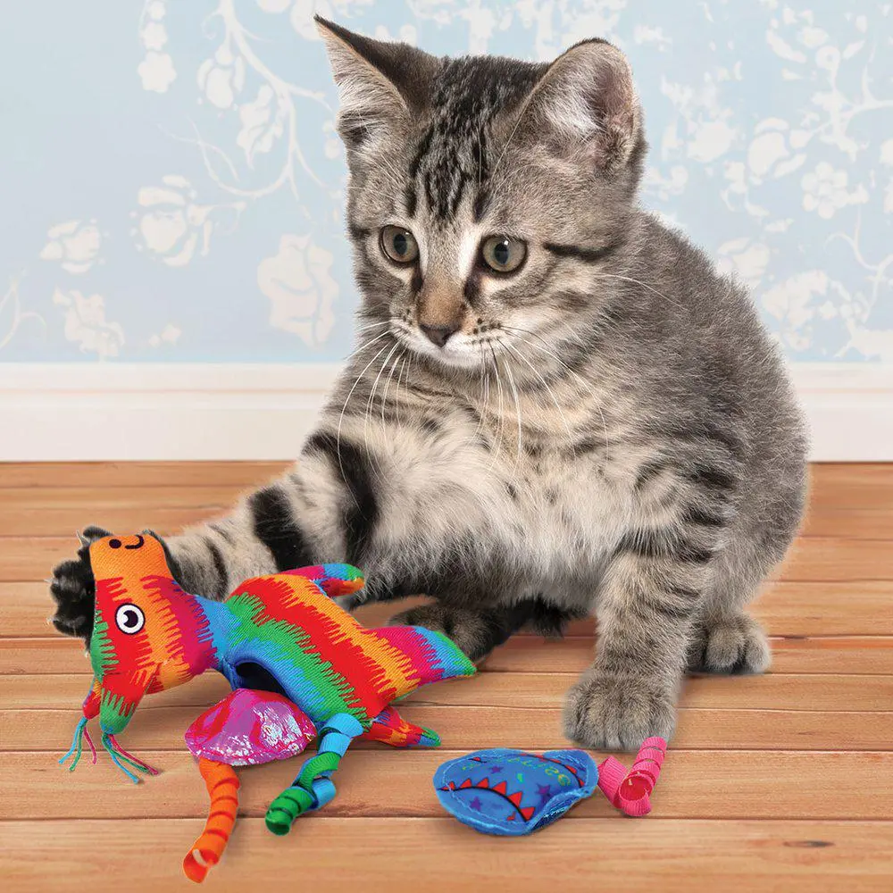 Kong Kat Pull-a-partz Pinata 11,5x10x4 cm