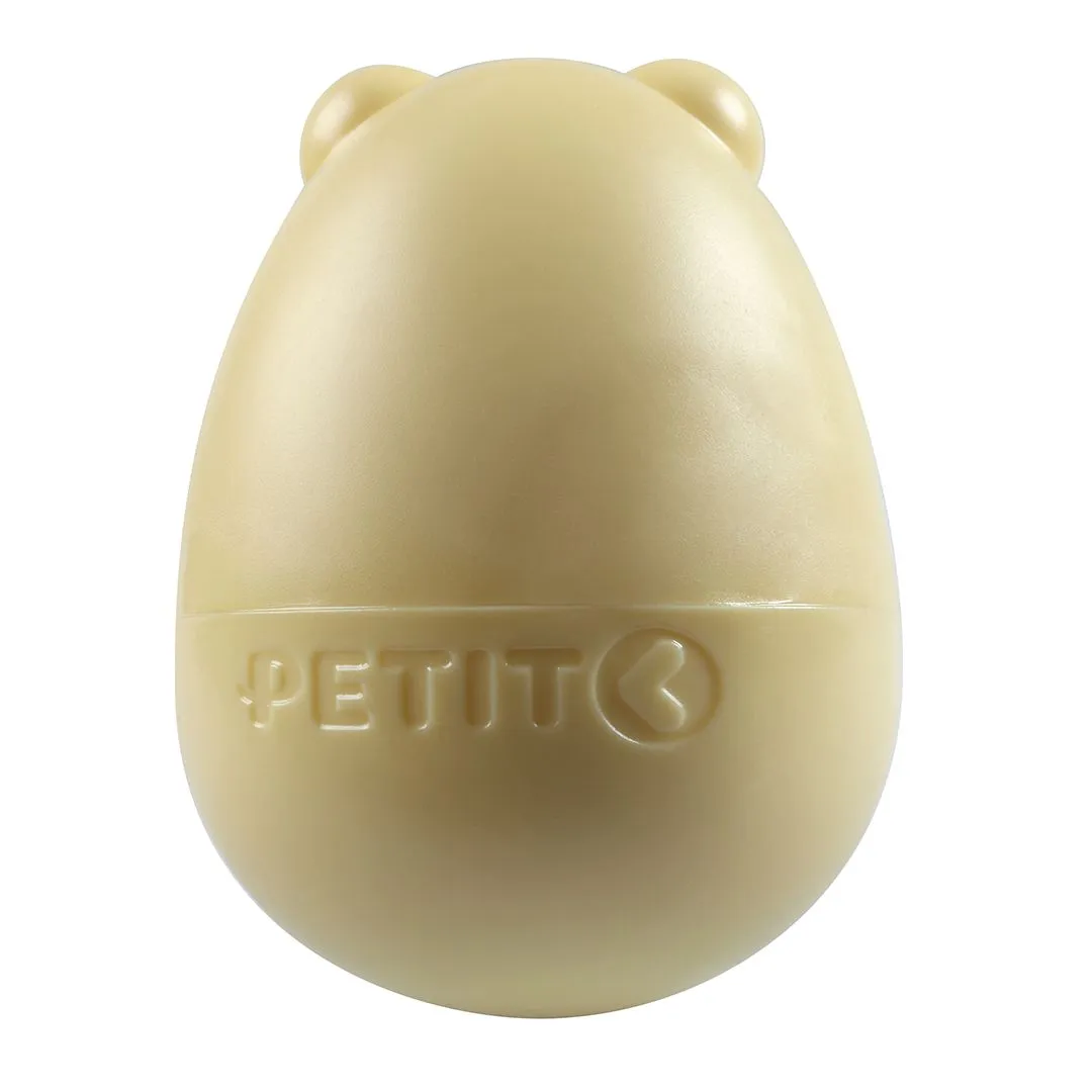 PETIT Hvalpelegetøj BALU Yellow 8x6x6 cm - nuttet bamse til små hvalpe