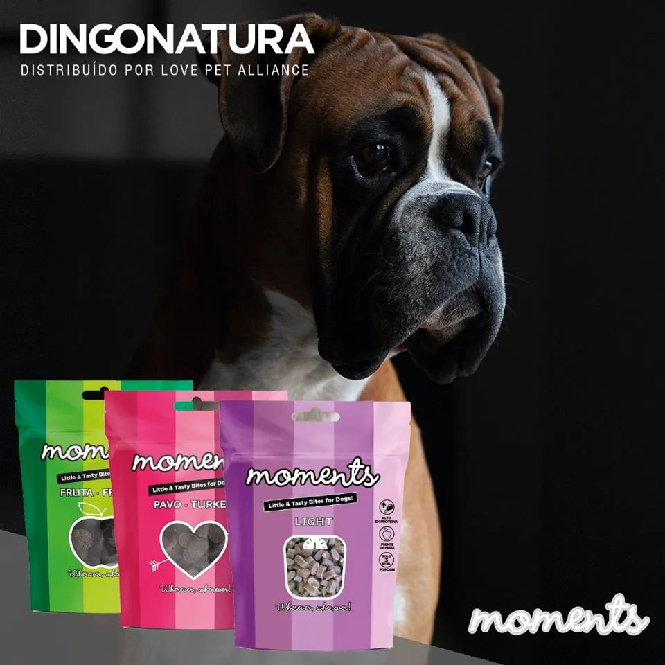 Moments hundesnack Kylling og Frugt 60 g - fuldfoder hundegodbidder