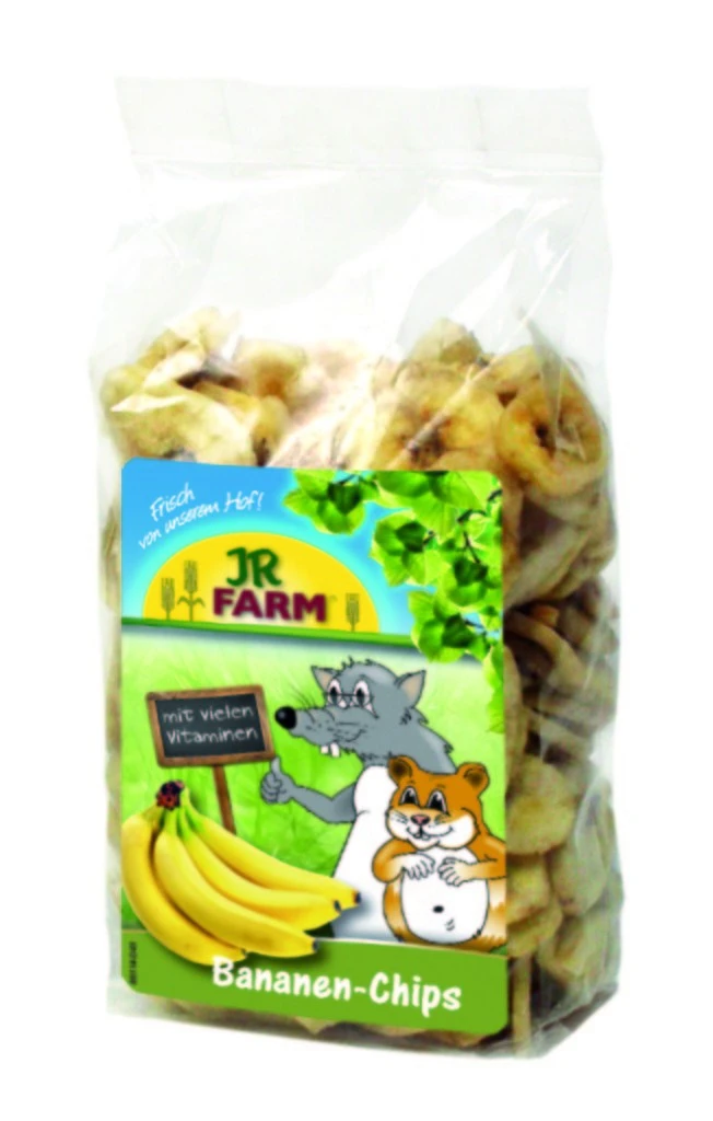 JR Farm tørrede bananskiver 150 g