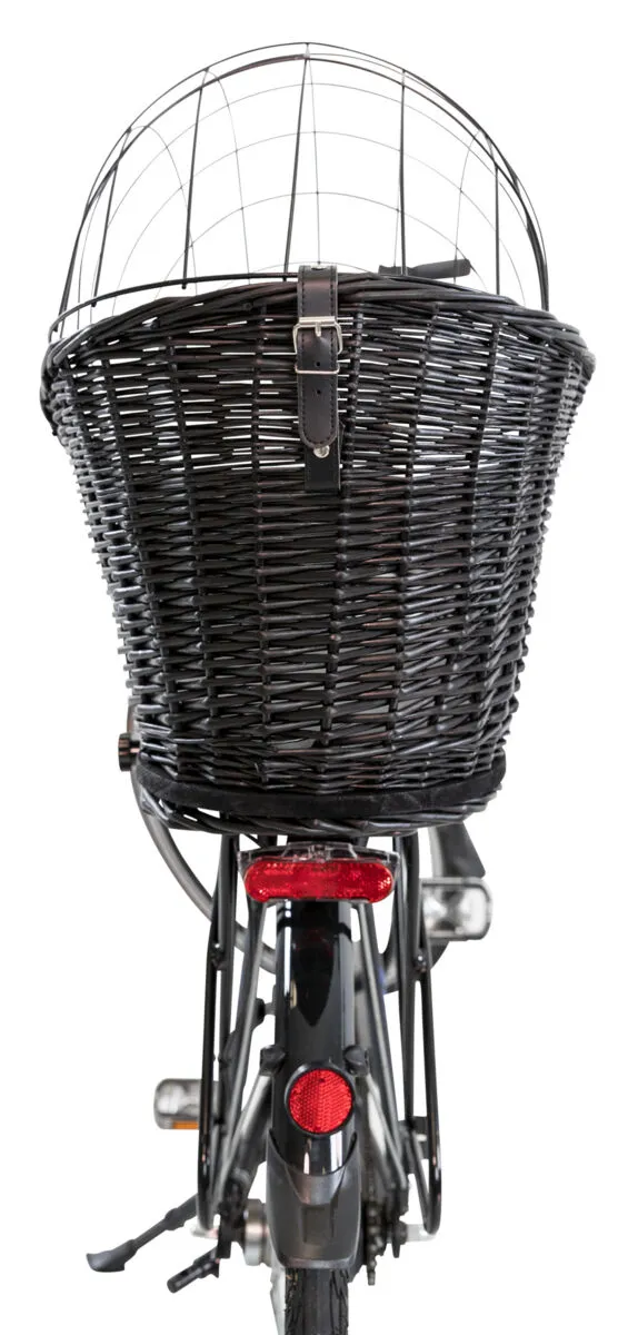 Trixie Cykelkurv til bagagebærer (sort)