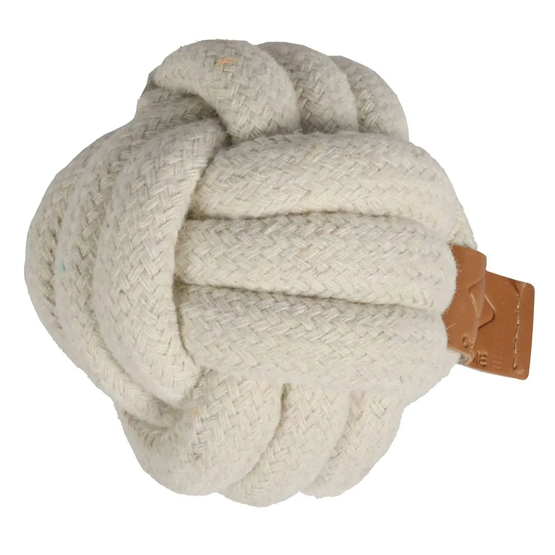 D&D Home Skip Ball XS 6 cm Natur Knudereb 10 mm - hundelegetøj