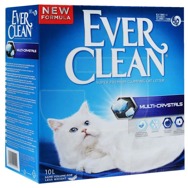 Ever Clean Multi-Crystals Kattegrus 10 L